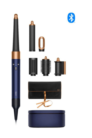 Dyson Airwrap i.d.™ saç şekillendirme ve kurutma seti (Prusya mavisi/Parlak bakır)