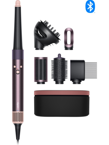 Dyson Airwrap i.d.™ saç şekillendirme ve kurutma seti Kıvırcık+Bukleli (Jasper Plum)